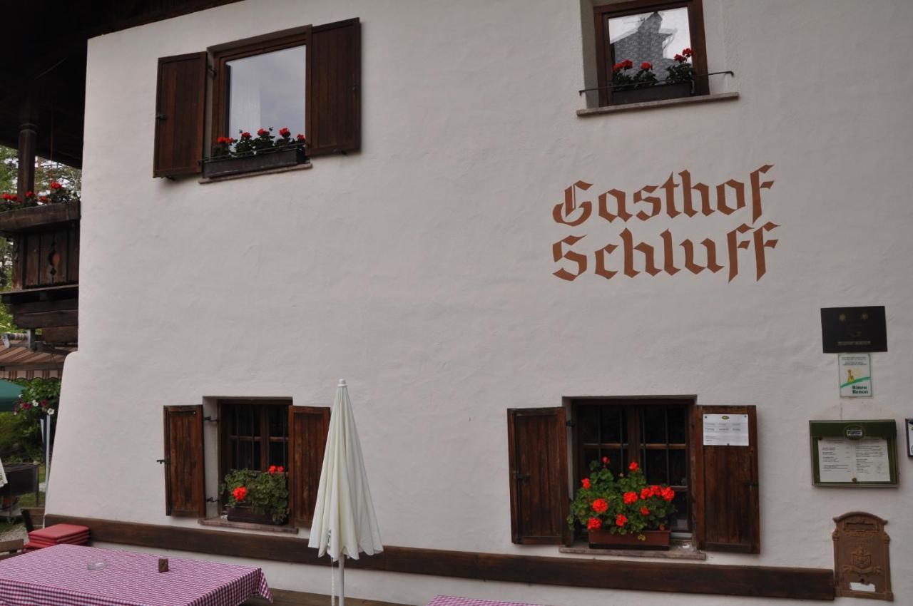 Gasthof Schluff Guest House โซปราบอลซาโน ภายนอก รูปภาพ